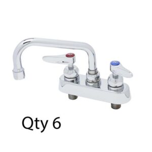 4" WORKBOARD FAUCET, DECK MOUNT,
