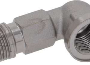 RACCORDO A "L" ø 3/8"M NPT - 3/8"F GAS