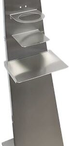 COLONNA INOX SUPPORTO DETERGENTE