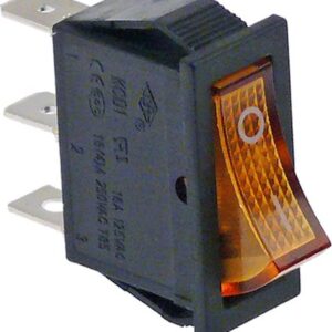 INTERRUTTORE UNIPOLARE ARANCIO 16A 250V