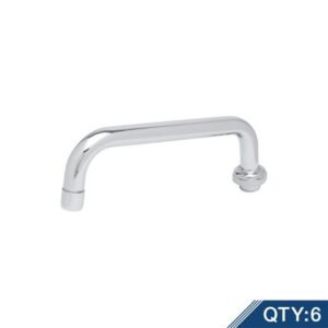 8" SWING NOZZLE W/ LAMINAR FLOW DEVICE