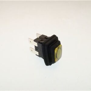INTERRUTTORE BIPOLARE GIALLO 12A 250V