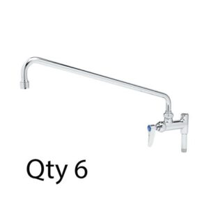 ADD-ON FAUCET, 18" NOZZLE, LEVER HANDLE
