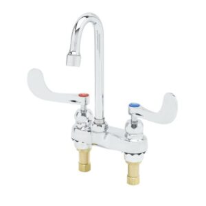 4" CENTERSET FCT, DECK MT, SWIVEL/RIGID