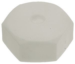 TAPPO UGELLO LAVAGGIO ø 5 mm BIANCO