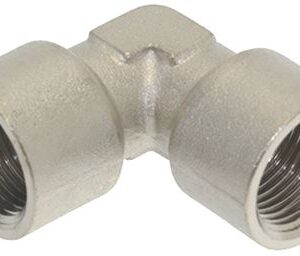 RACCORDO A "L" ø 3/8"F-3/8"F NICHELATO