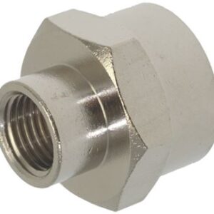 RACCORDO ø 1/4"F-1/2"F NICHELATO