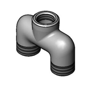 B-0192 YOKE "Y" FITTING, CHROME-PLATED