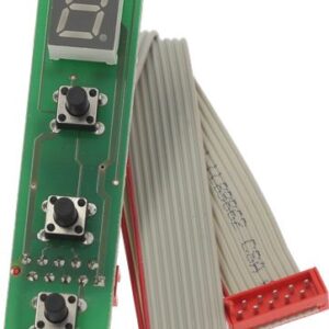 SCHEDA ELETTRONICA 3 TASTI CON DISPLAY