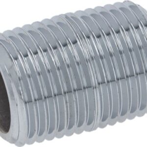 1/2" NPT Close Nipple (Chrome Plated)
