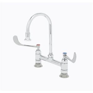 8" DECK MOUNT MEDICAL FAUCET,