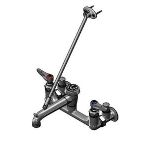 SERVICE SINK FAUCET, WALL MOUNT, 8"