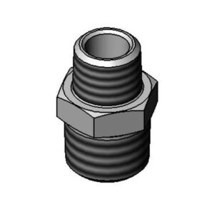 1/2" NPT MALE X 3/8" NPT MALE BRASS