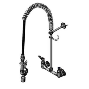 PRE-RINSE, EASYINSTALL, 8" WALL MOUNT,
