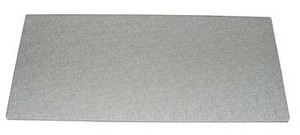 VETRO COPRIVERDURIERA L=527X215X4(ANG.45