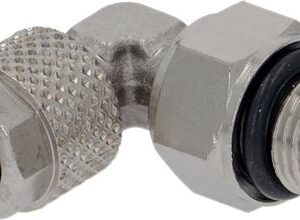 RACCORDO AD ANGOLO 1/8"M ø 6/4 NICHEL