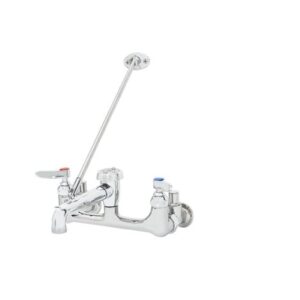 SERVICE SINK FAUCET, WALL MOUNT, 8"