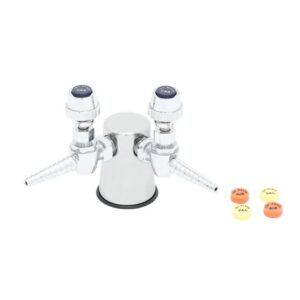 TAPERED LAB TURRET W/ (2) 90DEG NEEDLE