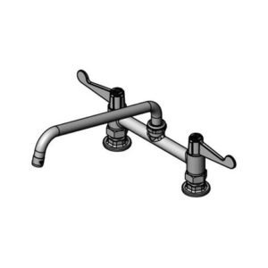 8" DECK MOUNT MIXING FAUCET W/ EQUIP