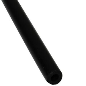 TUBO SILICONE NERO ø 4x2 mm 0,5 mt