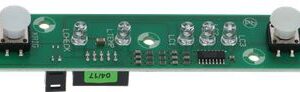 PULSANTIERA SU SCHEDA 4 TASTI LED BLU