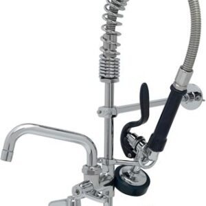 "EU MINI PRE-RINSE UNIT, 6"" WALL MOUNT