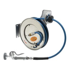 3/8" X 35' OPEN STAINLESS STEEL REEL