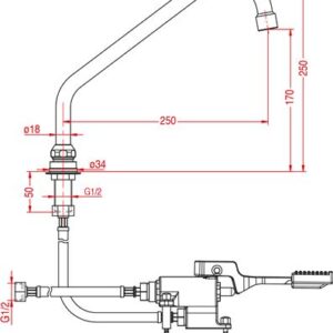 MISCELATORE A DOPPIO PEDALE MONOLITH COM