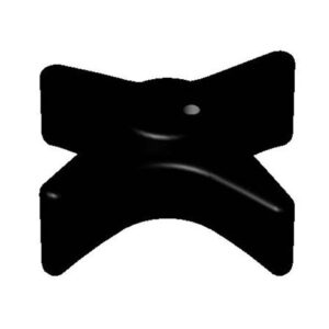 BLACK 4-ARM LAB HANDLE (POLYPROPYLENE)