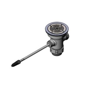 WASTE DRAIN VALVE, TWIST HANDLE, 3-1/2"