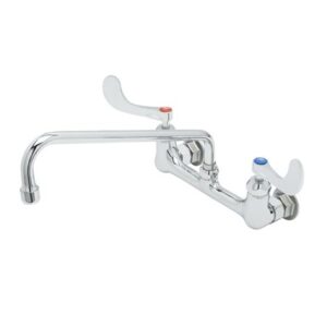 8" WALL MOUNT FAUCET, CERAMA CARTRIDGES,