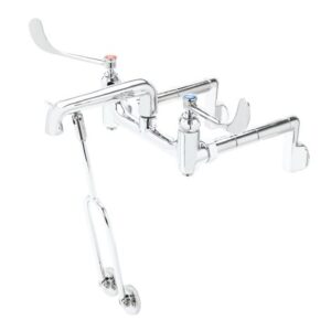 SERVICE SINK FAUCET, WALL MOUNT,
