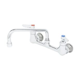 8"C/C WALL MOUNT FAUCET,1/2"NPT FEMALE
