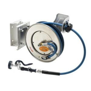 3/8" X 35' OPEN SS REEL W/ SS SWING