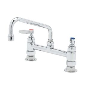 8" DECK MOUNT MIXING FAUCET, ETERNAS, 8"