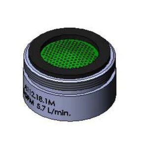 1.5 GPM AERATOR, 15/16-27UN MALE THREADS