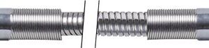 TUBO FLESSIBILE INOX 1000 mm ø 1/2"