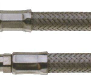 FLESSIBILE INOX ø 3/8"F-M10x1 L 350 mm