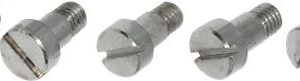 LOT DE 5 VIS DE BLOCAGE LAME EN NICKEL