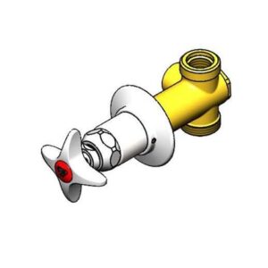 CONCEALED STRAIGHT VALVE, 1/2" NPT