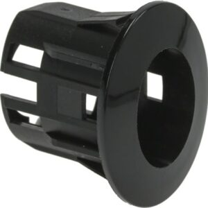 CORPO PULSANTE ELLITTICO 15x11 mm NERO
