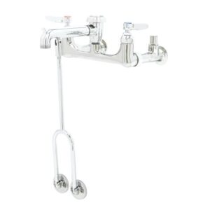 SERVICE SINK FAUCET, WALL MOUNT, 8"