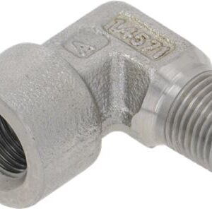 RACCORDO A "L" ø 1/8"M NPT - 1/8"F
