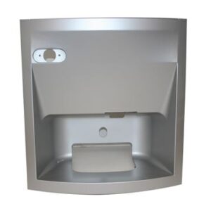 CORNICE STAZIONE BICCHIERI RAL9006 LAV.