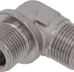 RACCORDO A "L" ø 3/8"M-3/8"M