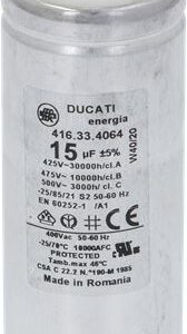 CONDENSATORE DI MARCIA 15µF 450V