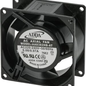 VENTILATORE ASSIALE ADDA 80x80x38 mm