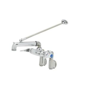 SERVICE SINK FAUCET, POLISHED CHROME