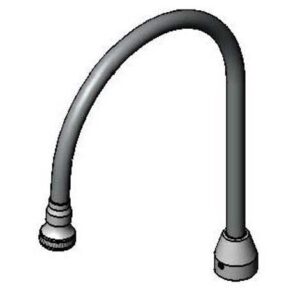 RIGID GOOSENECK W/ ROSESPRAY OUTLET &
