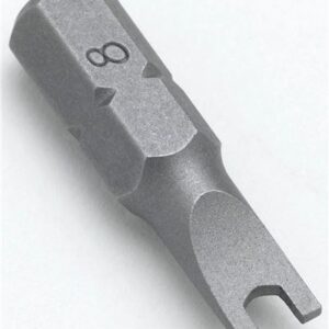 SPANNER BIT #8 1/4" SHAFT, 1" LONG